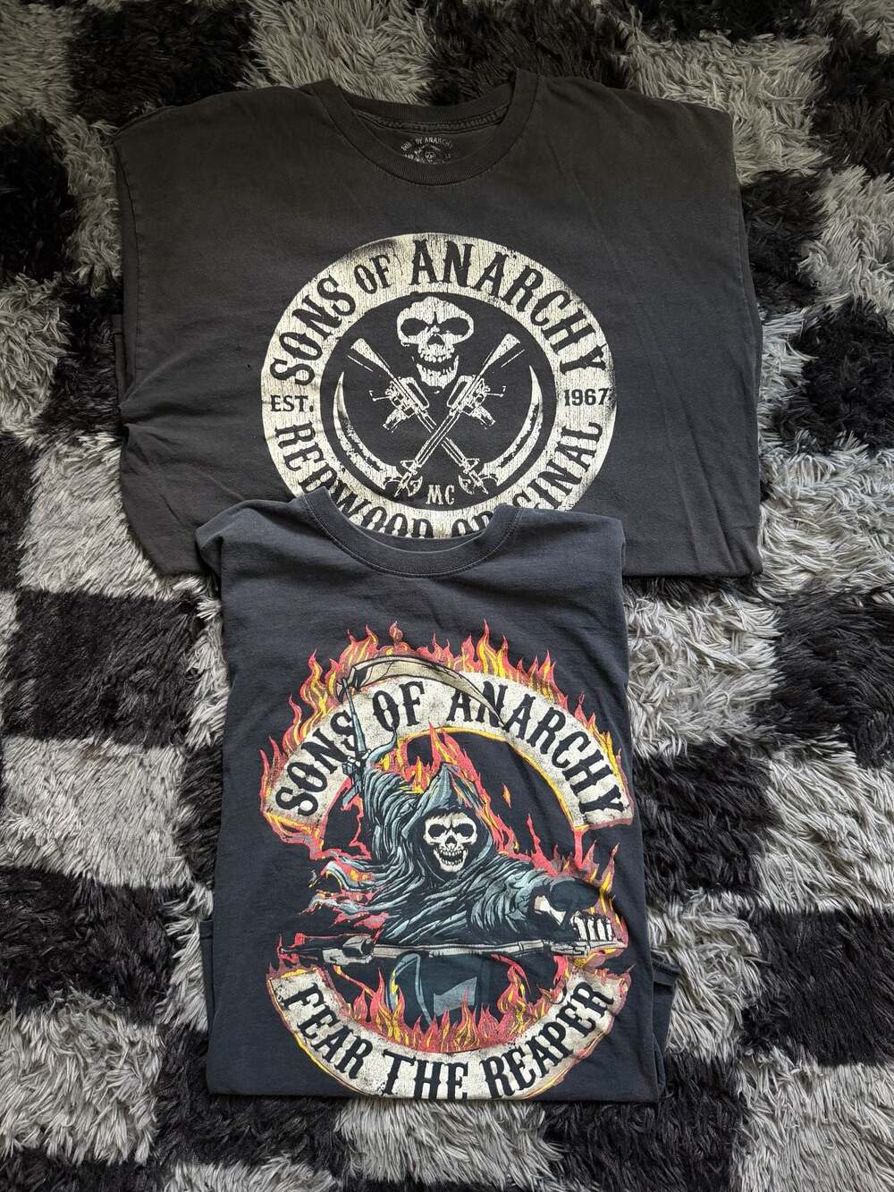 Sons of Anarchy Graphic Tee Biker Bundle Mens Size XL